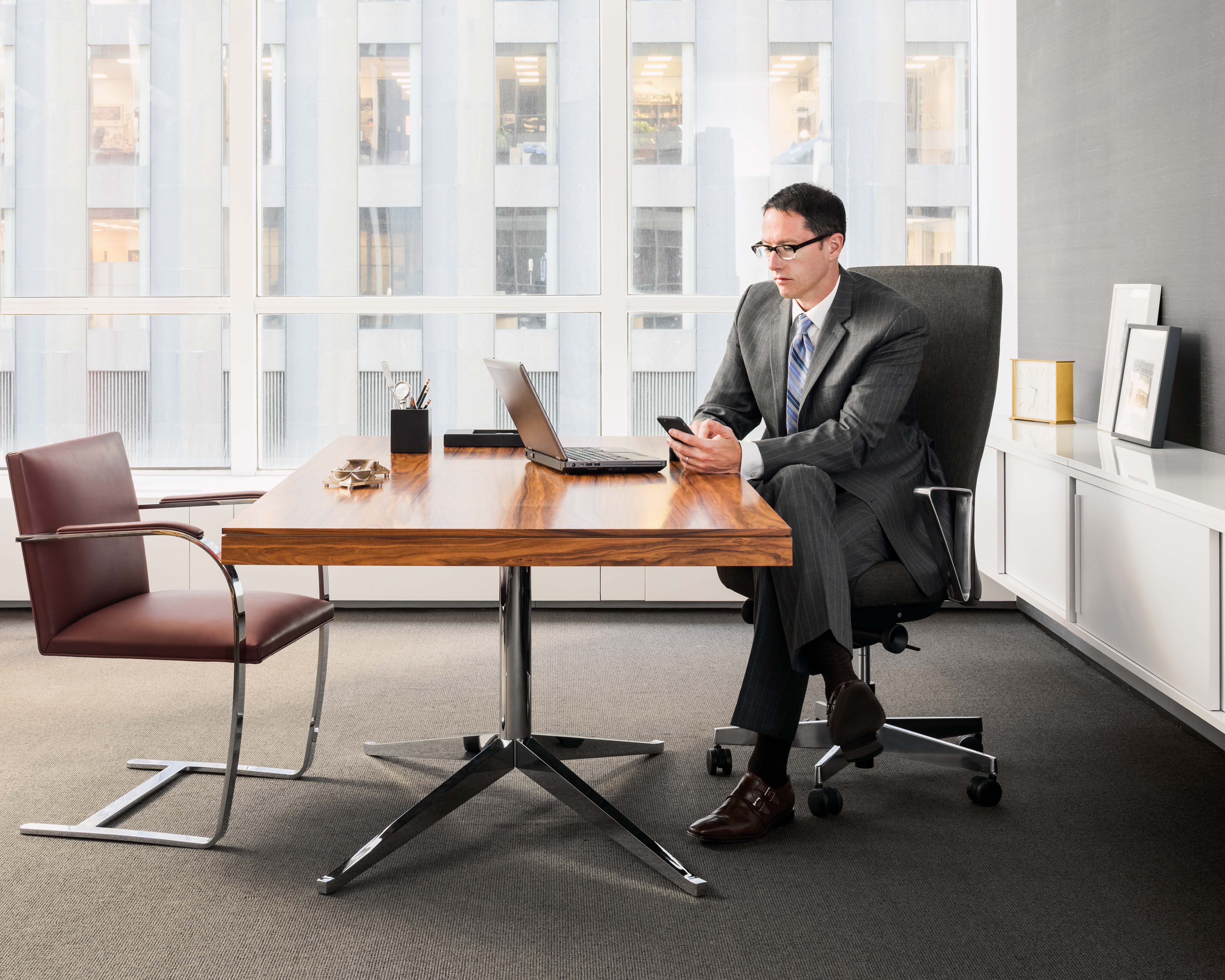 Remix Upholstered High Back Task Chair from Knoll