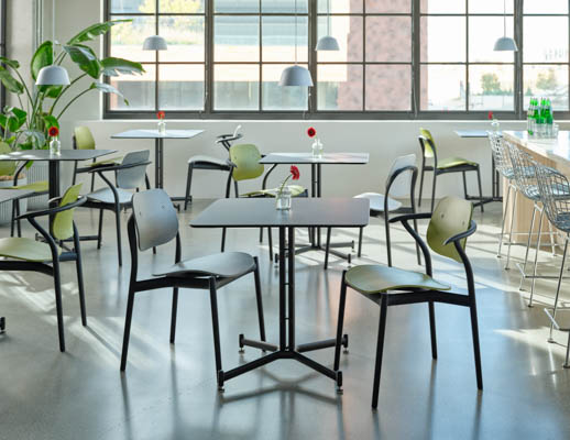 Iquo Collection Armchair Iquo Collection Armless Chair Iquo Collection Square Table