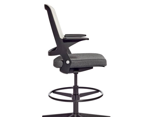 Ollo with knit back high task chair ollo family glen oliver loew
