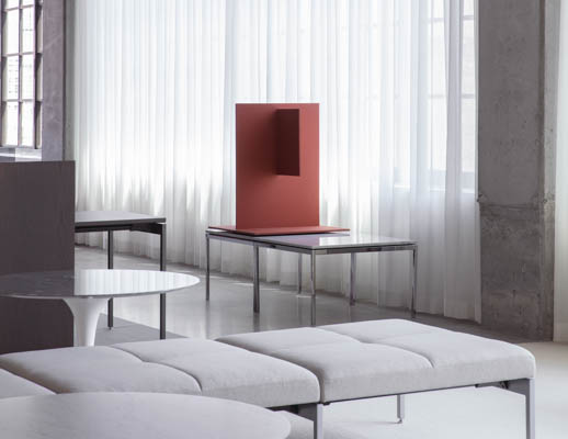 Antenna Bench Saarinen Lounge Height Table
